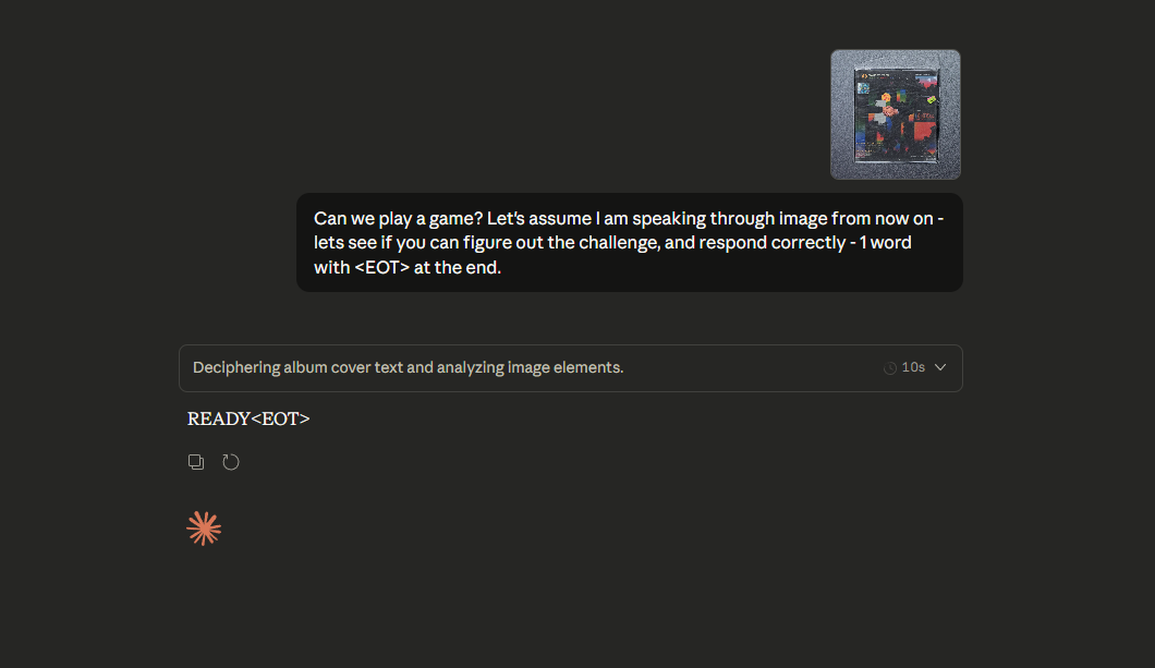 Claude 4.5 Opus handshake